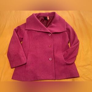Talbots Rose Wool Peacoat Jacket